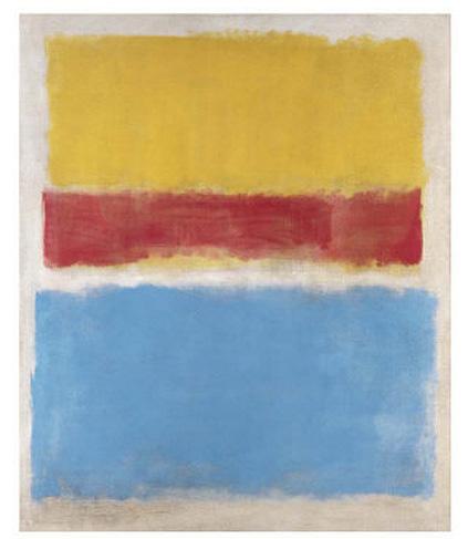 Untitled Yellow Red and Blue 1953 painting - Mark Rothko Untitled Yellow Red and Blue 1953 art painting